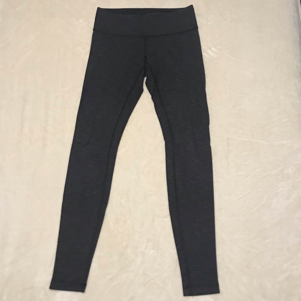 Lululemon Striped Wunder Under Leggings